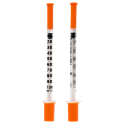 Avacare - Unibody Insulin Syringes 1ml with 29G x 1/2" Needle - Box of 100 - Image 2