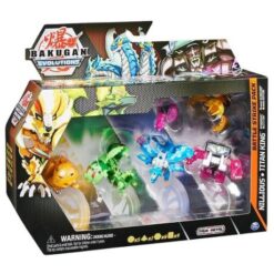 Bakugan Evolutions - Battle Strike Pack (True Metal) - Nillious Titan King - Image 1