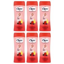 Clere - Body Lotion 400ml - Berries and Cream - Pack of 6 - Image 1