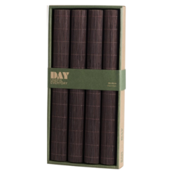 DAY - Bamboo Place Mats 30 x 45cm - Dark Brown - Set of 4 - Image 1