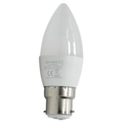 Waco - LED Lamp Candle / C37 B22 3500K - Warm White - 5W - Image 1