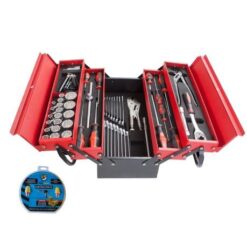 Waco - 64 Piece Mechanic Tool Box and Plugfones (Contractor Vl Alert) - Image 1