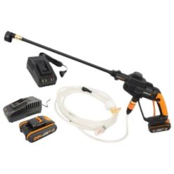 Worx - Lithium Pressure Washer Spray Gun & 2A Battery 20V and Charger Kit - Image 1