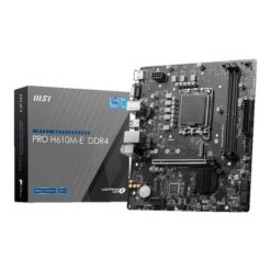 MSI PRO H610M-E DDR4 Intel 1700 mATX Motherboard - Image 5