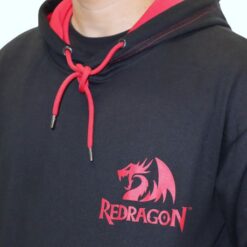 Redragon Hoodie with Front and Back Logo - Medium - Image 2