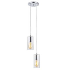 Waco - Pendant Light - 2 Lights - Chrome - Image 1