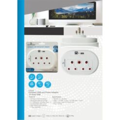 Smartsocket Compact USB and Power Adaptor 3.5 Amp USB - SS008 - Image 2