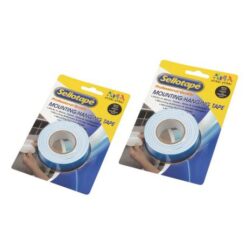 Sellotape - Double-Sided Mounting/Hanging Tape - 1m (Pack of 2) - Image 1