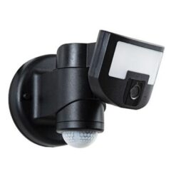 Night Watcher - Robotic LED Security Lighting with Camera - Black - Image 1