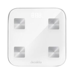 Decakila - Smart Body Fat Scale - 0.1-180kg - White - Image 1