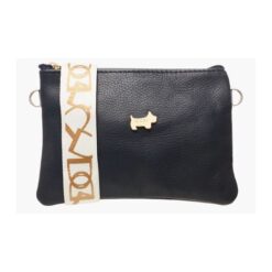 The Sassy - Leather Crossbody & Mobile Phone Sling (Navy) - Image 3