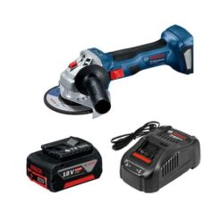 Bosch - Cordless Angle Grinder 700W, 6.0Ah Battery and Charger - Image 1