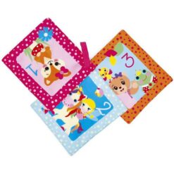 Chicco - Tummy Time Fantasy Forest Activity Cushion with Rattles - Pink - Image 2