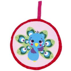 Chicco - Tummy Time Fantasy Forest Activity Cushion with Rattles - Pink - Image 3