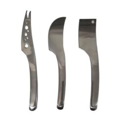 Stainless Steel Cheese Knife Set - 3 Piece - Image 1