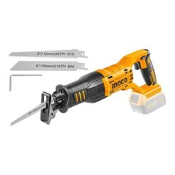 Ingco - Cordless Lithium Ion Reciprocating Saw Incl 2 Blades - 20V - Image 1