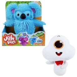 Jiggly Pets - Walking Koala - Blue & Soft Plush Toy - Deca - Image 1