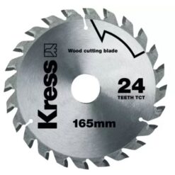 Kress - 24T TCT Circular Saw Wood Cutting Blade - 165 mm - Image 1