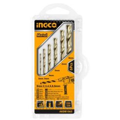 Ingco - 6 Piece HSS Twist Drill Bits Set - Image 1