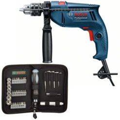 Bosch - Impact Drill (GSB 570) with 38 Piece Mixed Screwdriver Set - Image 1