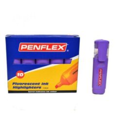 Pernflex - Violet Highlighters , Box of 10 - Image 1