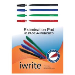 Treeline - Exam Pads 80 Sheet Feint & Margin , Punched Pack of 10 - Image 1