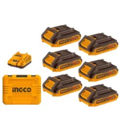 Ingco - P20S Lithium-Ion Battery and Charger Kit - 2.0Ah - Image 1