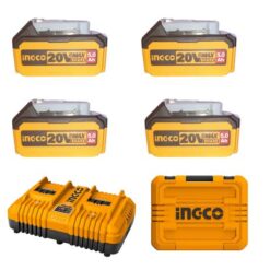 Ingco - P20S Lithium-Ion Battery and Charger Kit - 5.0Ah - Image 1