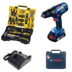 Bosch - Professional 180-LI Cordless Drill Kit (18V) + 73 Piece Toolset - Image 1