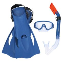 Bestway - Hydro - Swim Meridian Snorkel Set - Blue - Image 1