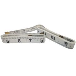 SourceDirect - Haberdashery Measuring Tape 150 cm - (Bulk of 12) - White - Image 1