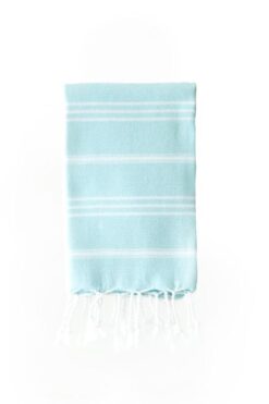 Turkish Hand Towel-100% Cotton - Elim Mint (60x90cm) - Image 1