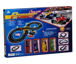 Battery Operated Power Course Track Set - 36 Pieces, 2.85m Track - Image 1