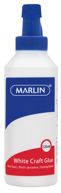 Marlin White Craft Glue 125ml Multi Purpose - Image 1