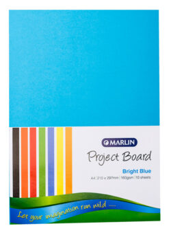 Marlin: Project Boards A4 10's - Bright Blue - Image 1