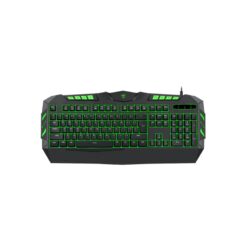 T-Dagger Torpedo 104-Key 3-Colour Membrane Gaming Keyboard - Black - Image 1