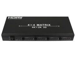 HDCVT 4x4 HDMI 4K Matrix Over HDbaset 100m Extender - Image 1