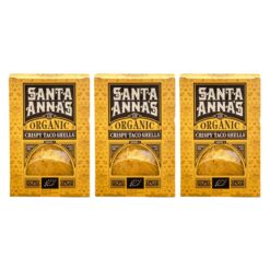 Santa Anna's - Organic Crispy Taco Shells 200g - Pack of 3 - Image 1