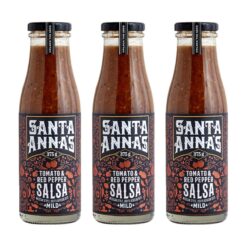 Santa Anna's - Tomato & Red Pepper Salsa - 375g - Pack of 3 - Image 1