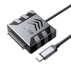 Orico 2.5"/3.5" SATA HDD/Optical USB Type-C Adapter - Black - Image 1