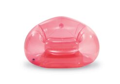 Intex Transparent Pink Beanless Bag Chair - Image 1