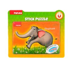 Puedo - Magnetic Stick Puzzle - Animal - Elephant - Image 1