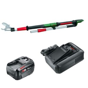 Bosch – Cordless Extendable Pruning Shear with Charger & 6.0Ah Battery