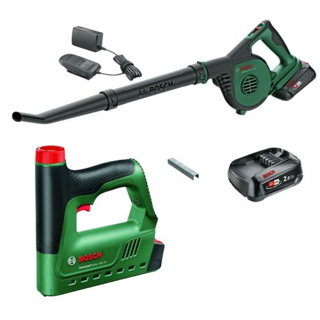 Bosch – Universal Leaf Blower & Tacker with Battery and Charger