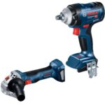 Bosch – Cordless Impact Wrench and Angle Grinder – Units Only