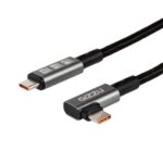Gizzu 100W 10Gbps Type-C Angled 1m Cable