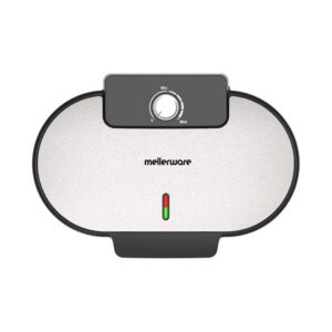 Mellerware Waffle Maker Dual Non-Stick Black 33.6 x 18.2cm 1400W