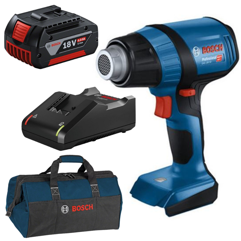 Bosch – Cordless Heat Gun (GHG 18V-50) Combo Kit with Tool Bag