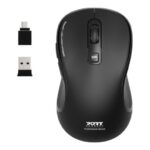 Port Connect Wireless Mouse Essential Bluetooth Rechargeable