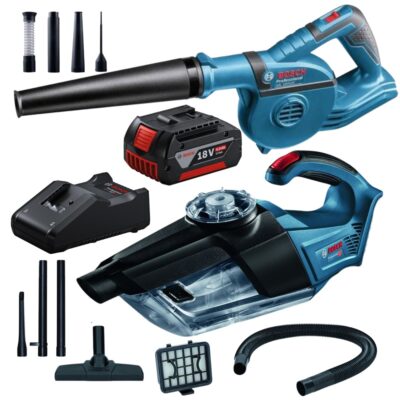 Bosch – Cordless Vacuum Cleaner Blower with 4.0Ah Battery & Charger